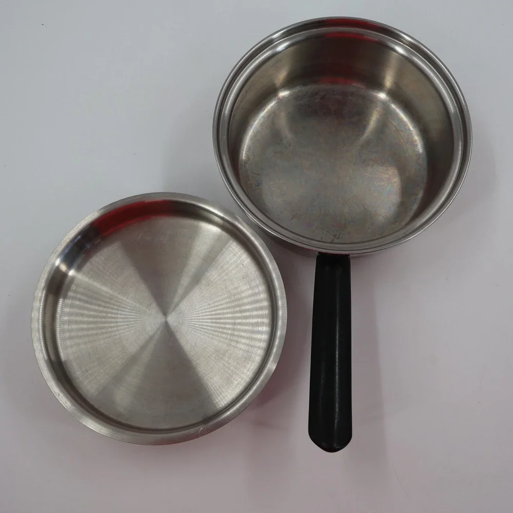 Amway Queen Saucepan Silver Multi-Ply Stainless Steel Lid Canada